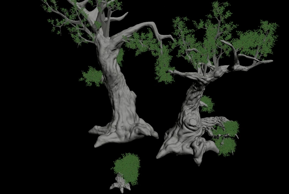 Disney Tree CGI
